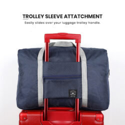 WIND BLOWS Duffel Bag Travel Bag Large Luggage Foldable Travel Bag Melancong Wind Blow - Image 5
