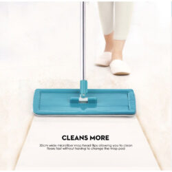 2in1 Scratch Mop with Bucket and Mop Pads Spin Mop - Self-Wash and Squeeze Dry Flat Mop/ Mop Lantai - Image 4