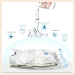 Vacuum Compressed Storage Bag Resealable Organizer - Image 8