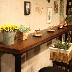 Dante Solid Wood Bar Table - Image 6