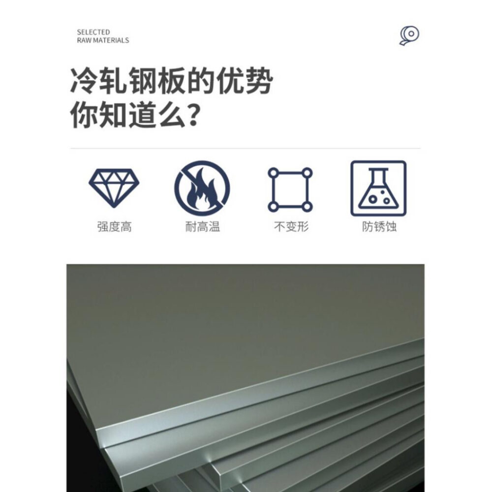 Metal Locker - Filing Cabinets Office Bookcases Data Metal Cabinets Multifunctional Storage Rack Locker - Image 9