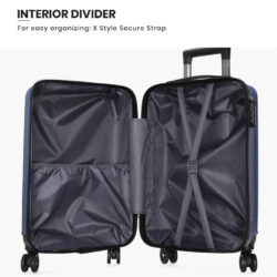 Spruce Protect-Plus Hard Case Travel Luggage with 360°Spinner & Secure Lock and Innovative Hanger/20'',24'',28'' - Image 3