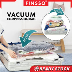 Vacuum Compressed Storage Bag Resealable Organizer