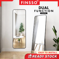Bedroom Set- Bed Frame + Wardrobe + Standing Mirror/3 in 1 bedroom set / Katil Queen - Image 7