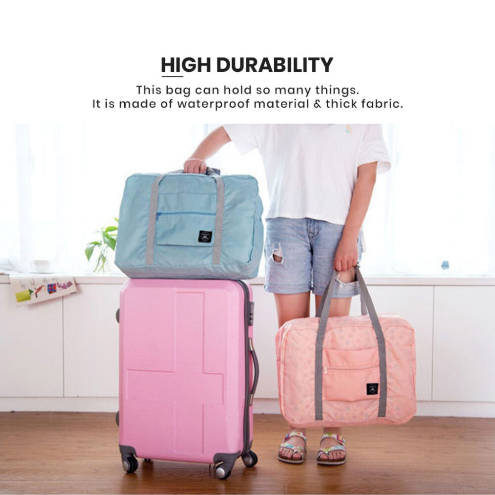 WIND BLOWS Duffel Bag Travel Bag Large Luggage Foldable Travel Bag Melancong Wind Blow - Image 2