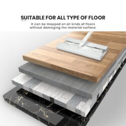 Electrostatic Flat Mop Tisu Pengelap Lantai Mop Tisu Pakai Buang Dust Removal Paper Disposable Wet Tissue 静电拖把 - Image 3