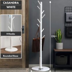 Higher Quality 12 hook / 9 hook Hanging Pole Rack / Penyangkut Baju /Penyangkut Beg / Rak Baju - Image 2