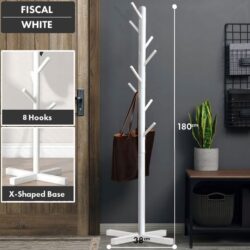 Higher Quality 12 hook / 9 hook Hanging Pole Rack / Penyangkut Baju /Penyangkut Beg / Rak Baju - Image 5