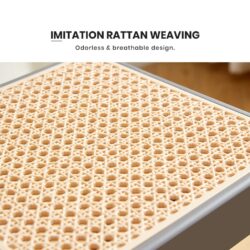 Mazus Nordic Rattan Chair PP Chair Plastic Chair - Image 4