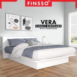 Extra Strong & Enhanced Version Vera Single Bed Frame / Wooden Platform Bed Katil / Katil Bujang / Katil Single - Image 3