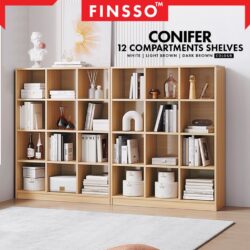 Conifer Extra Thick BookShelf / Book Rack /Divider Cabinet with 12 Compartments/Rak buku - Image 2