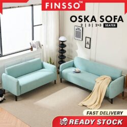 OSKA Fabric Sofa 2 / 3 / 2+3 Seater Sofa Set / Sofa murah & Modern minimalist fabric colour - Image 5