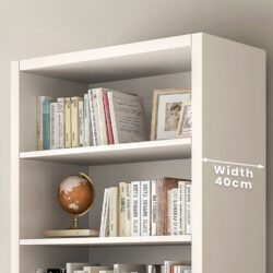 Modern Large Multifunctional Book Cabinet with 2 Door 5 tier /Bookshelf / Bookshelves - Image 6