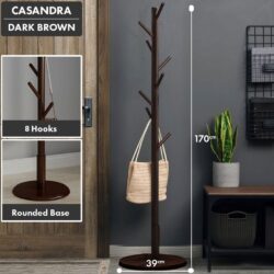 Higher Quality 12 hook / 9 hook Hanging Pole Rack / Penyangkut Baju /Penyangkut Beg / Rak Baju - Image 4