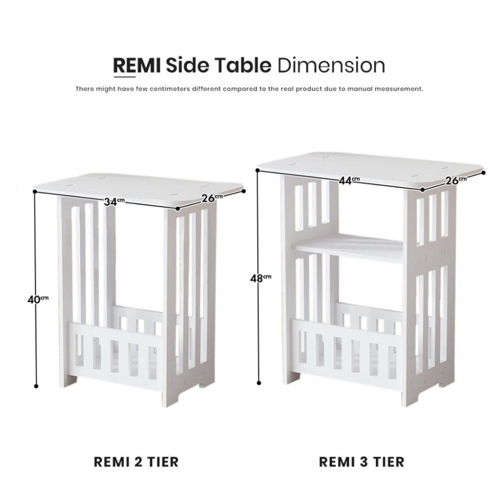 Small Coffee Table Lightweight Modern Wooden Square Small Coffee Side Table - Image 7