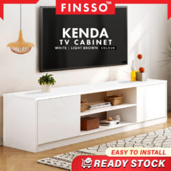 6 Feet Modern TV Cabinet /TV Console/ Media Storage/ Rak TV /Almari Tv /Tv Kabinet /Kenda/Coffee Table - Image 2