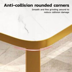 Amber Luxury Dining Table Meja Makan 4 Kerusi - Image 6