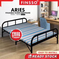 5ft Extra Tebal / Heavy Besi & High Quality Katil Besi Queen Queen Bed Frame /Katil Lipat Queen - Image 3
