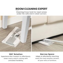 Mop Lantai Serbaguna Microfibre Hands Free Mop Self Wring Complete Set SCRATCH MOP - Image 3