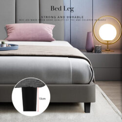 Handley Bedroom Set Divan Bed frame/ Wardrobe /Standing Mirror/ 3 in 1 bedroom set - Image 5