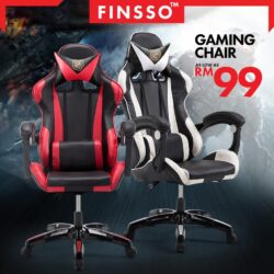 T-Rex Gaming Chair Office Chair Kerusi Gaming with RECLINING