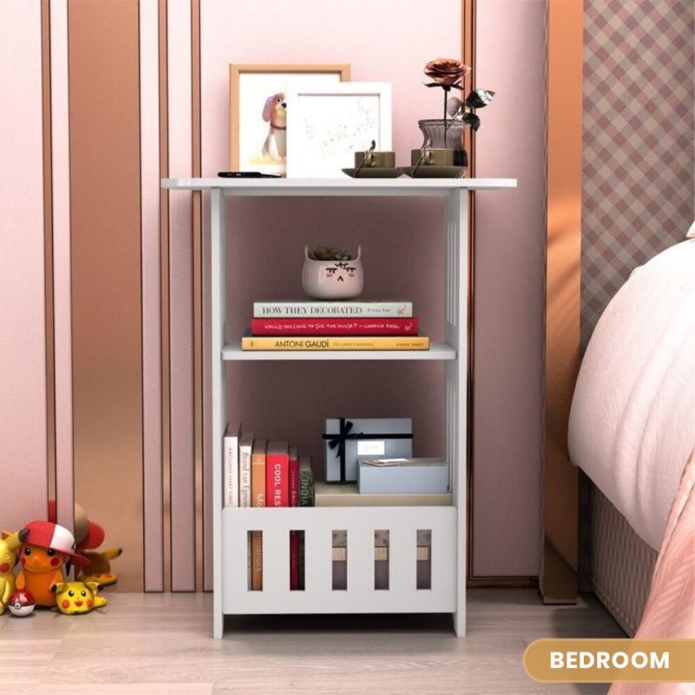 Small Coffee Table Lightweight Modern Wooden Square Small Coffee Side Table - Image 2