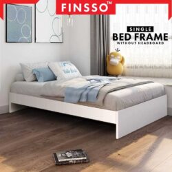 Extra Strong & Enhanced Version Vera Single Bed Frame / Wooden Platform Bed Katil / Katil Bujang / Katil Single - Image 5