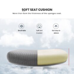 Memory Foam + Heavy Duty Office chair suitable for 100kg and above / ergonomic office chair - Image 6