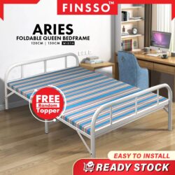 5ft Extra Tebal / Heavy Besi & High Quality Katil Besi Queen Queen Bed Frame /Katil Lipat Queen - Image 4