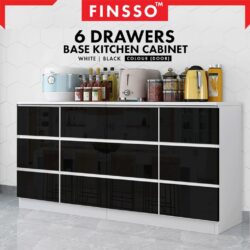 High Gloss kitchen cabinet with Waterproof Surface / Wall Shelves / kabinet dapur / industrial kitchen - Image 7