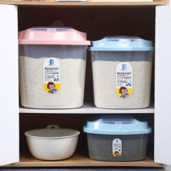 BONNY rice bucket Household Rice Storage Container Box Kitchen Storage bekas beras FREE CUP - Image 2