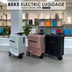 BEKE Intelligent electric riding LUGGAGE 20-inch boarding case can sit and ride, Electric riding scooter - Image 2