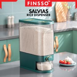 Rice bucket grain storage box sealed insect-proof and moisture-proof rice storage box/Salvias