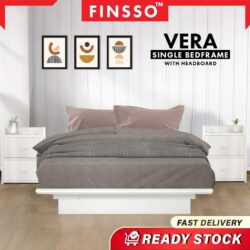Extra Strong & Enhanced Version Vera Single Bed Frame / Wooden Platform Bed Katil / Katil Bujang / Katil Single - Image 2