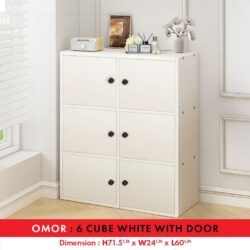 Omar 2/3/4 Tier Bookshelf / DIY Utility Shelf / rak buku / rak baju kecil / rak buku murah - Image 2
