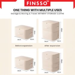 Ultra Space Saving Storage Box With Zipper, Space Bags for Travel/Kotak Simpan,Waterproof - Image 9