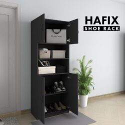 Hafix shoe cabinet with side cabinet seat - Image 3