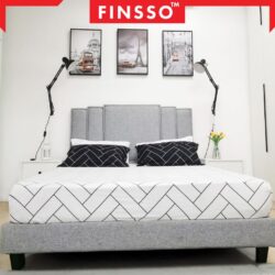E1 Grade KASHAN SET Luxury Swiss-Foundation Divan Queen Bed Frame Katil queen (Low Formaldehyde) - Image 2