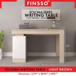 Solomo TV Cabinet extra thick kayu - Image 8