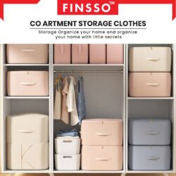 Ultra Space Saving Storage Box With Zipper, Space Bags for Travel/Kotak Simpan,Waterproof - Image 5