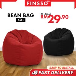 XL SIZE SOFA BEAN BAG (FULL SET) Comfy Velvet Fabric