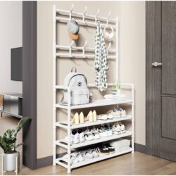 HEMNES Hanging Rack / Clothes Rack / Shoe Rack / Rak Kasut Murah / Multifunction Rack / Rak Serbaguna - Image 3