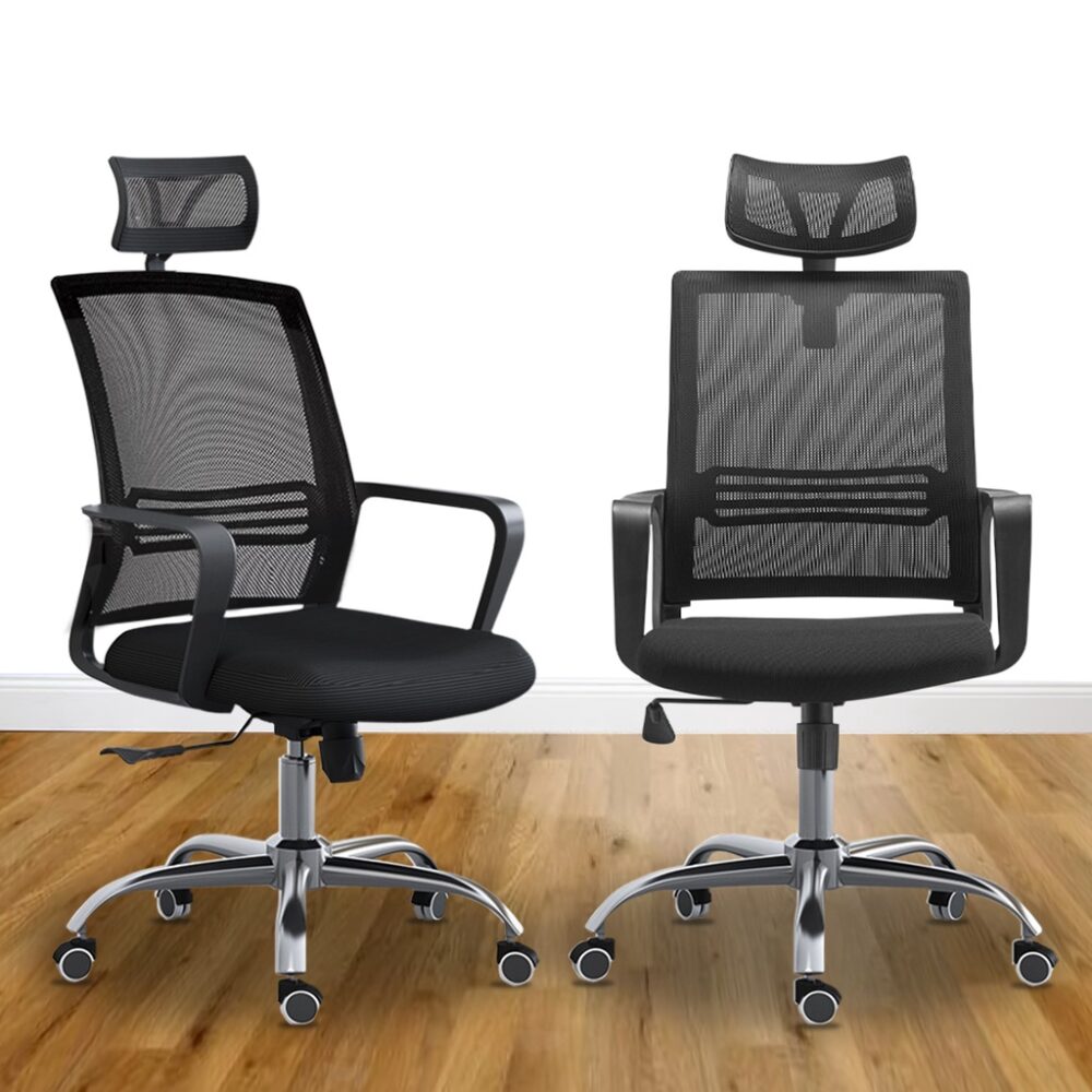 HIGH QUALITY Deluxe Office Chair with comfortable backrest / kerusi pejabat - Image 2