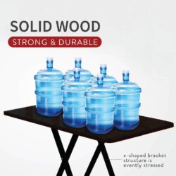 DEODRA Foldable Table 60 * 60 *57 cm Height/ Outdoor Picnic Table / Meja kecil / Meja kanak-kanak / Meja Lipat - Image 7