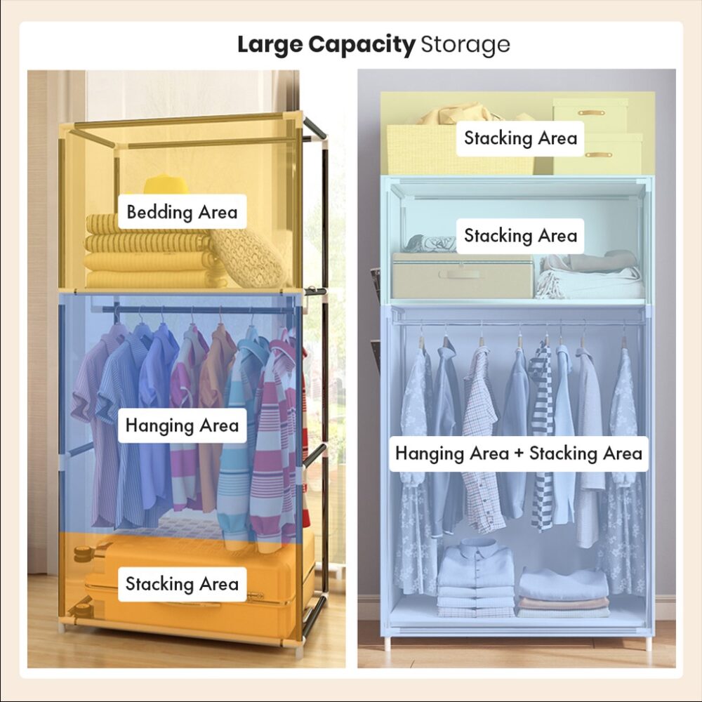 Wardrobe Frame Only - Image 4