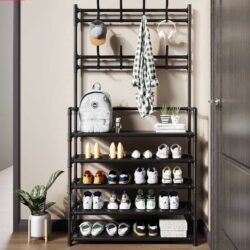 HEMNES Hanging Rack / Clothes Rack / Shoe Rack / Rak Kasut Murah / Multifunction Rack / Rak Serbaguna - Image 2