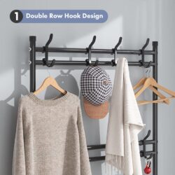 HEMNES Hanging Rack / Clothes Rack / Shoe Rack / Rak Kasut Murah / Multifunction Rack / Rak Serbaguna - Image 4