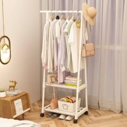 REGALIA Rak Baju Murah/ Hanging Rack /Rak Baju Serbaguna / Rak Baju Beroda / Rak Serbaguna / Rak kasut+Rak baju - Image 2