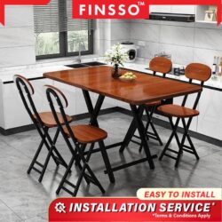 DEODRA Foldable Table 60 * 60 *57 cm Height/ Outdoor Picnic Table / Meja kecil / Meja kanak-kanak / Meja Lipat - Image 2
