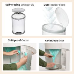 Korean High Standard Stylish Smart Trash Bin - Image 4